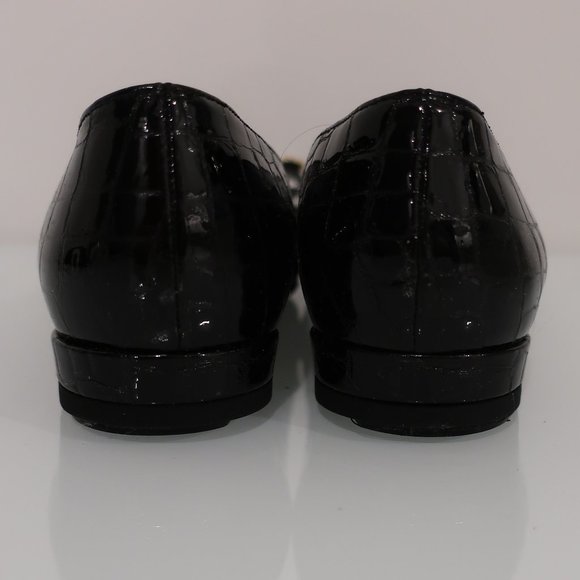 Stuart Weitzman Black Bow Flats - SZ 6 - Picture 4 of 6
